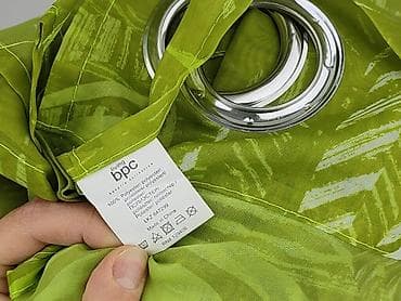 meble kent: Zasłona bpc living z kółkami – zielona, półprzezroczysta - — 5