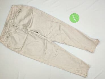 długie spodnie damskie dla wysokich: Spodnie materiałowe damskie, rozmiar XL — 2