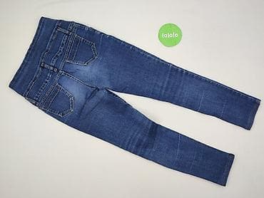 jeans wysoki stan: Jeansy damskie, rozmiar S — 3