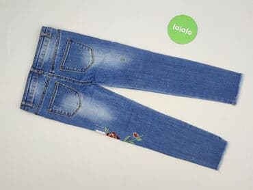 modne sukienki dżinsowe: Spodnie jeansowe, DenimCo, 8 lat, 128, stan - Bardzo dobry — 3