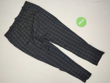 sukienka w geometryczne wzory h: Material trousers for women, size L (EU 40) — 3