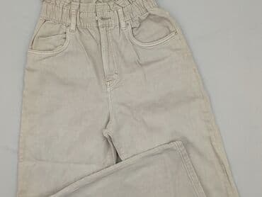 Women's Clothing: PULL&BEAR, Material trousers for women, size L (EU 40) — 1