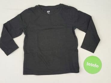 emo koszulka: Blouse, H&M, 3-4 years, 98-104 cm, condition - Perfect — 2