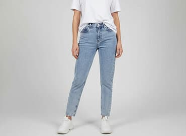 jasne damskie jeansy: Jeansy damskie, rozmiar 2XS — 6