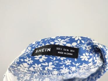 krótkie spodenki z szerokimi nogawkami: Shein, Spodnie materiałowe damskie, rozmiar S — 4