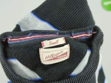basic koszulka biala: Hilfiger Denim, Sweter dla mężczyzn, S — 5
