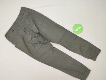 legginsy khaki damskie: Spodnie materiałowe damskie, rozmiar S — 3