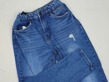 reserved spodnie z imitacji skory: Jeans, Destination, 11 years, 146, condition - Perfect — 1