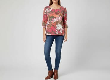 abercrombie fitch koszula damska: Olsen, T-shirt damski, rozmiar L — 7
