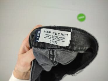 srebrne buty deichmann: Top Secret, Jeansy dla mężczyzn, rozmiar M — 4