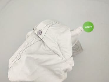 klapki chanel biale: Freesia, Spodnie materiałowe damskie, rozmiar L — 5