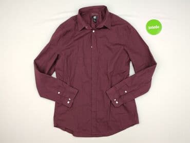 biale obcisla bluzki: H&M, Koszulа dla mężczyzn, rozmiar L — 2