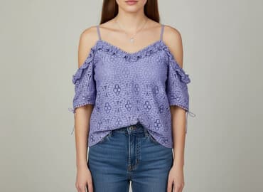 gatta bluzki z koronką: Topshop, Bluzka damska, rozmiar S — 7