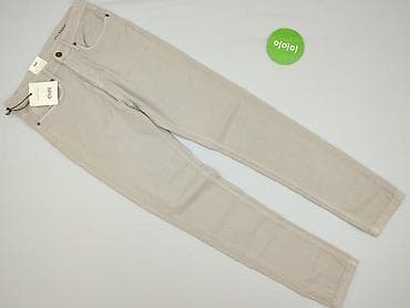 dżinsy haremki: Denim, Spodnie materiałowe damskie, rozmiar S — 2