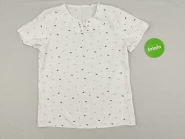 białe bluzki z krótkim rękawem: Women's blouse, size S — 3