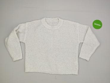 jasne buty: Sweter damski, rozmiar 5XL — 2