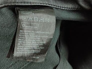 spodnie ze sztucznej skóry h m: H&M Divided, Spodnie materiałowe damskie, rozmiar L — 5