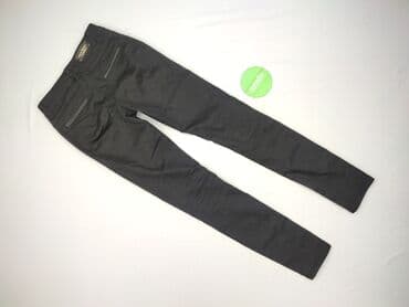 legginsy woskowane matowe: Toxik3, Spodnie materiałowe damskie, rozmiar S — 3