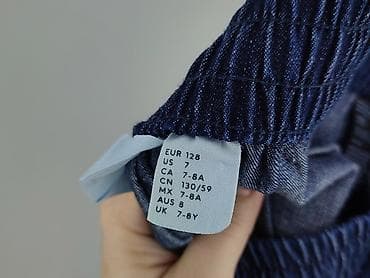 amisu dresy: Spodnie jeansowe, H&M, 8 lat, 128, stan - Idealny — 5