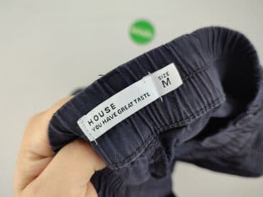 czerwone chinosy damskie: House, Spodnie materiałowe damskie, rozmiar M — 4