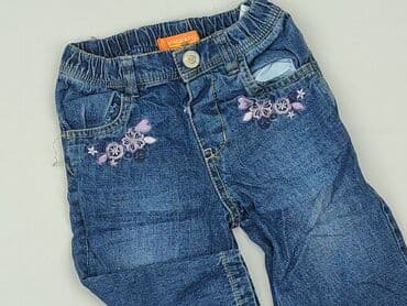 Spodnie jeansowe, 9-12 miesięcy, stan - Bardzo dobry