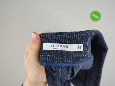 spodnie czarne tatuum: Tatuum, Spodnie materiałowe damskie, rozmiar S — 4