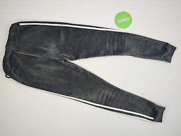 dresy welurowe: Spodnie dresowe damskie, rozmiar S — 3