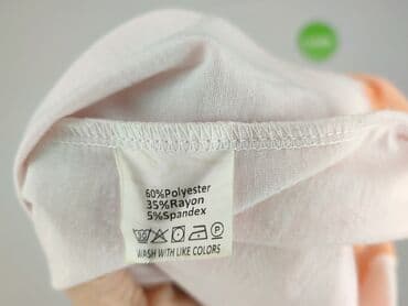 bluzki z krótkim rękawem plus size: Top damski, rozmiar M — 5