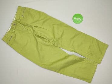 zielone jeansy damskie: Spodnie materiałowe damskie, rozmiar XL — 2