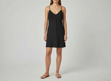 białe krótkie legginsy pod sukienkę: Sukienka damska, rozmiar S — 5