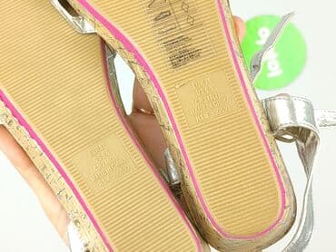 sandały srebrne badura: H&M, Sandals for women, size 38 — 5