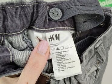 spodnie woskowane matowe: Spodnie jeansowe, H&M, 1.5-2 lat, 92, stan - Dobry — 5