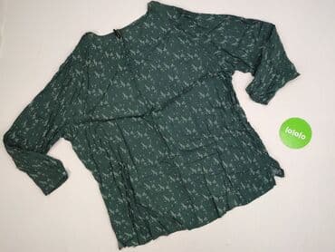 zielone eleganckie bluzki: Bluzka damska, rozmiar 3XL — 3