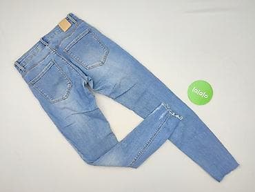 stradivarius cargo czarne: Stradivarius, Jeansy damskie, rozmiar 2XS — 3