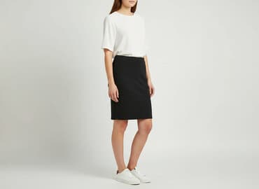 prążkowane spódnice: Women`s skirt, size S — 1