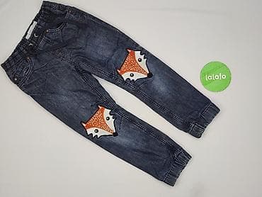 skarpety graff: Spodnie jeansowe, Lindex, 5-6 lat, 110/116, stan - Bardzo dobry — 2