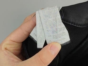 reserved spodnie wysoki stan: Spodnie materiałowe damskie, rozmiar XS — 8