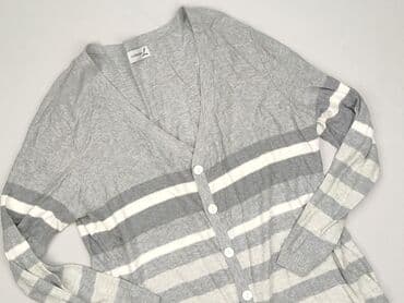 sweter w paski: Collection, Kardigan damski, rozmiar L — 1