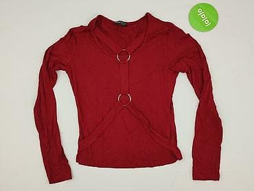 stradivarius dark cherry: Shein, Жіноча блуза, розмір L — 2