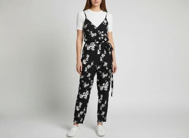 modne sukienki na wesele rozmiar 48: Kombinezon damski, rozmiar M — 6