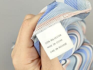 koszulka z długim rękawem w paski: Bluzka damska, rozmiar L — 6