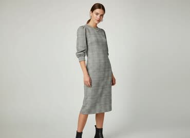 hm kombinezon narciarski: H&M, Sukienka damska, rozmiar S — 7