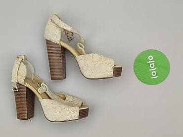 botki na platformie h m: H&M, Sandały damskie, rozmiar 36 — 2