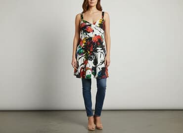 takko sukienki wyprzedaż: KOOKAÏ, Sukienka damska, rozmiar M — 6