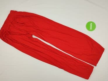 obcisła sukienka czerwona: Material trousers for women, S — 2