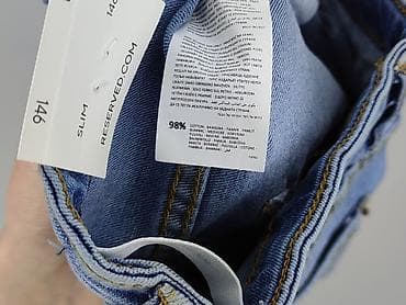 umbra bluzki: Spodnie jeansowe, Reserved, 11 lat, 146, stan - Idealny — 5