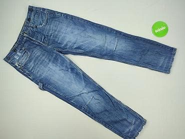 patchworkowe jeansy: Denim Co, Jeansy dla mężczyzn, rozmiar M — 2