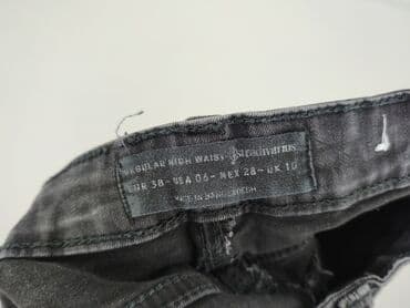 balanciaga klapki: Stradivarius, Jeansy damskie, rozmiar M — 4