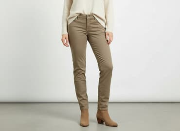 kapcie ars: Orsay, Spodnie materiałowe damskie, rozmiar L — 9