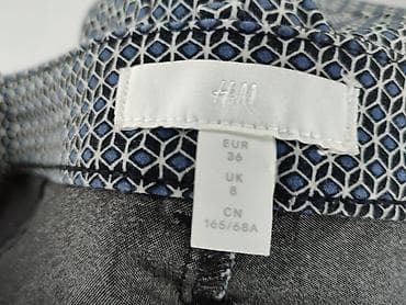 spodnie w kratkę: H&M, Spodnie materiałowe damskie, rozmiar S — 4